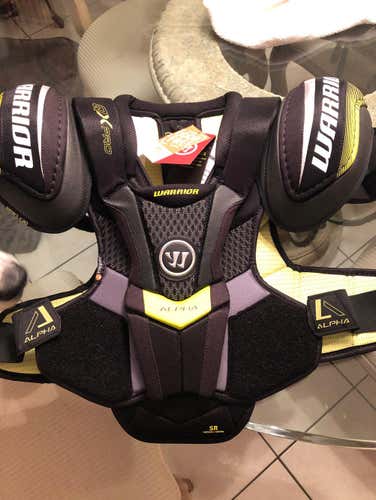Warrior Alpha Qx Pro Shoulder Pads Medium