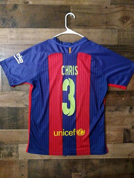 Soccer Red & Blue Jersey Player-03