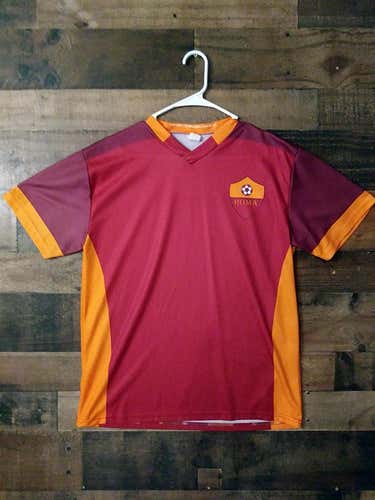 New Serie A Soccer AS ROMA Rome Italy #11 Mohamed Salah Polyester Player Jersey