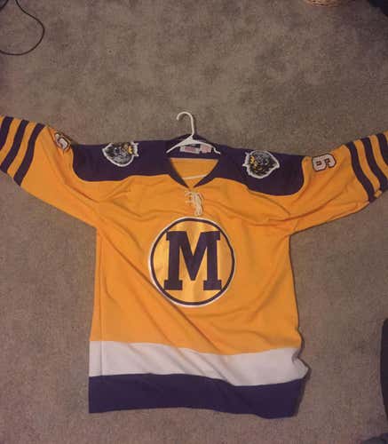Rare Manchester Monarchs Game Jersey