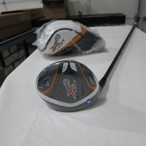 Callaway X2 Hot Pro 3-Wood Fairway Wood - 14.5* - Regular Graphite - NEW - LH