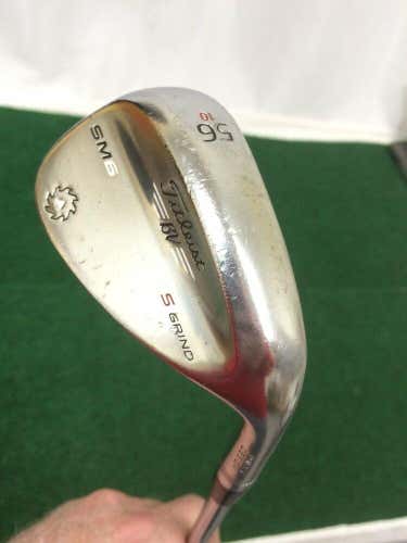 Titleist Vokey SM6 Tour Chrome 56°-10° Wedge True Temper Dynamic Gold Wedge Flex
