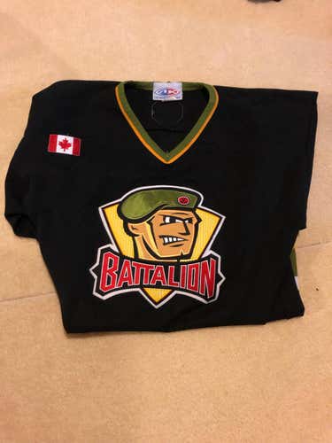 Black Battalion Jersey Adult Large