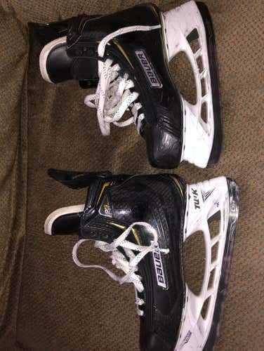 Bauer 2s Pro Skates Size 7 + Free Ccm Super Tacks Stick!!
