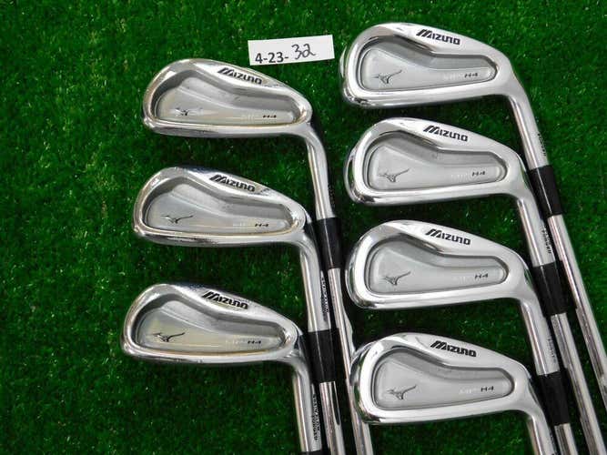 Mizuno MP-H4 Forged Irons 4-P Dynamic Gold S300 Stiff Steel(Firm Price.No Trades)