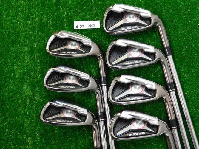 TaylorMade Burner Irons 4-P SuperFast 85 Regular Steel(Firm Price.No Trades)