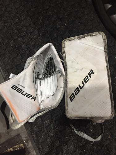 Bauer Vapor 1X Pro  Regular Senior Pro Stock glove and blocker set