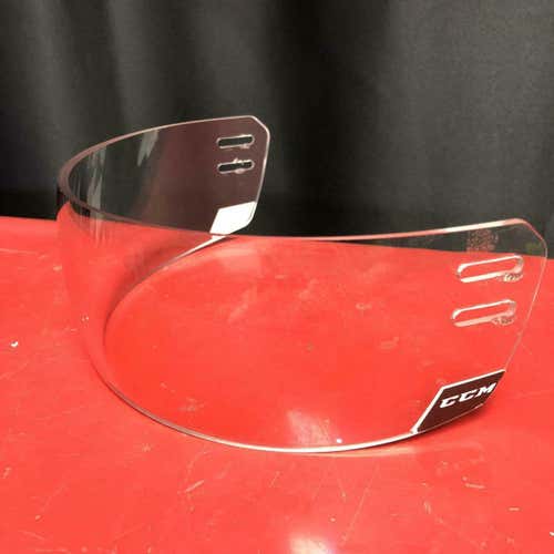 CCM Pro Stock Small Straight Visor w/ Hardware 2.75"