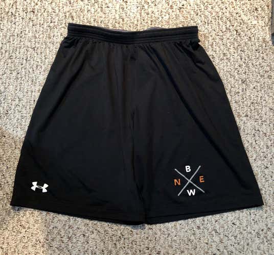 New England Black Wolves UA practice shorts