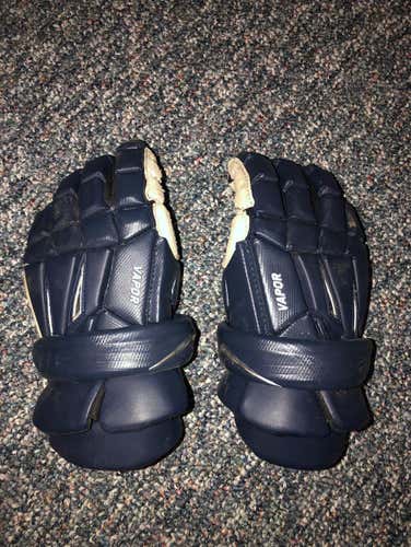 Blue Nike Vapor Gloves