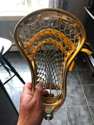 New Custom Gold STX Stallion 700 With Memory Mesh
