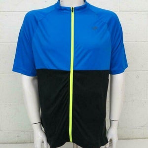 Performance Bicycle Elite Full-Zip Cycling Jersey Blue/Black Men's XXXL NEW $60