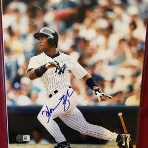 Homer Bush New York Yankees Signed Autographed 8x10 Photo