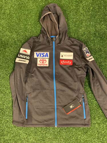 New Spyder USST Chambers Hoody Size Medium