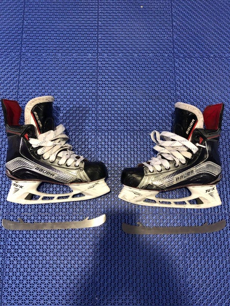 Bauer Vapor 1X Pro Stock Skates Size 7.5 With BRAND NEW STEEL