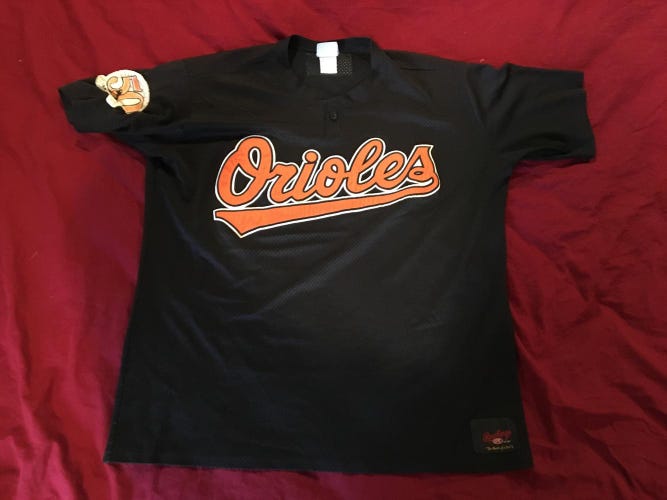 2004 Bluefield Orioles MiLB Game Used Worn #13 Jersey w/RARE 50th Baltimore Patch Size XL