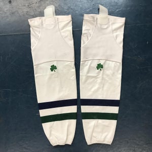 NCAA College Hockey - Game Worn Socks - Mercyhurst White