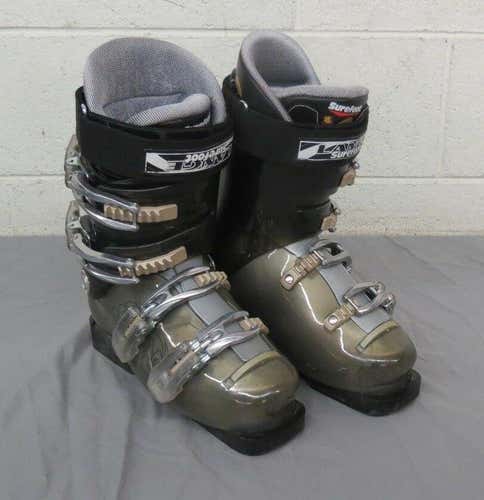 Lange Exclusive 100 Women's Downhill Ski Boots w/Surefoot Liners MDP 24 US 7