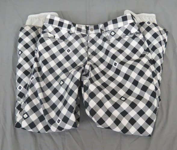 Burton Quality Black & White Checked Waterproof Breathable Shell Pants Women's S