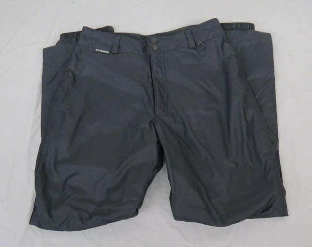 Columbia Sportswear Black Shell-Style Ski/Snowboard Pants Women's Large GREAT