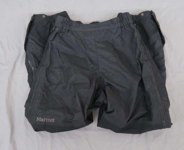 Marmot High-Quality Black Waterproof Breathable Shell Pants Women's Small GREAT