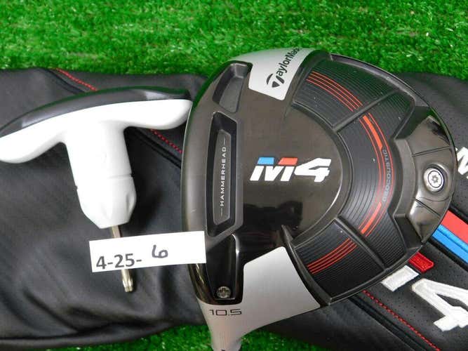 TaylorMade 2018 M4 10.5* Left Hand Driver Atmos 5R Regular w HC & Tool Excellent (Firm Price. No Tra