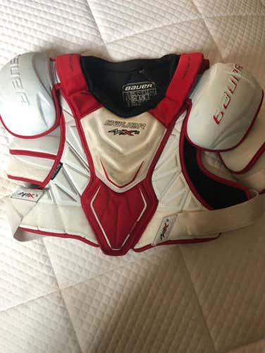 Size Large Bauer APX 2 Shoulder Pads, Used