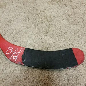 SHAWN HORCOFF 15'16 Signed Anaheim Ducks Game Used Hockey Stick NHL COA