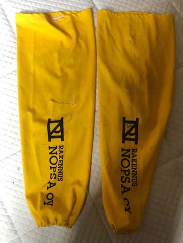 SaiPa (Liiga, Finland) Game Socks, Yellow Size L