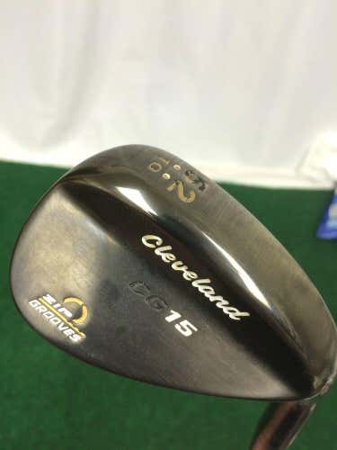 Cleveland CG15 Black Pearl Tour Zip Groove 52°-10° Wedge True Temper Wedge Flex