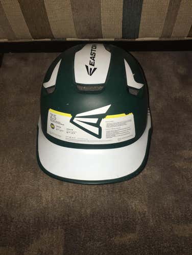 Green And White Easton Z5 Batting Helmet