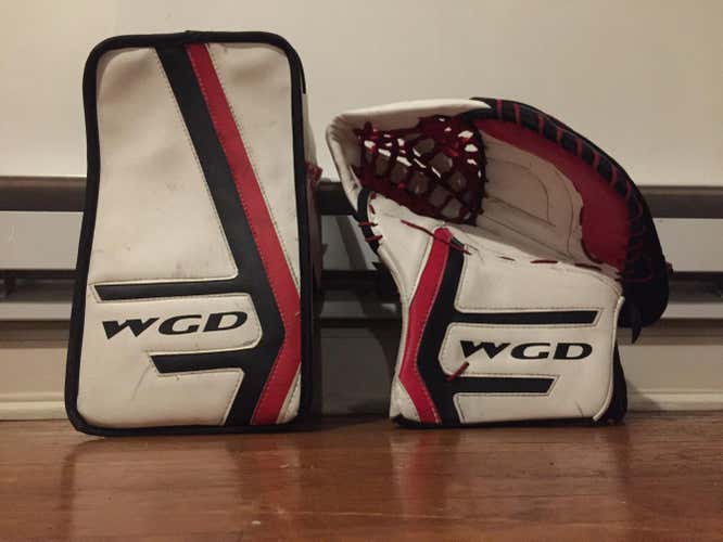 Wilcox Goal Design Goalie Gloves/ CCM 590 Clones Pro Stock
