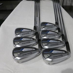 TaylorMade SpeedBlade Iron Set - 4-PW - Regular Flex Steel - NEW - LH