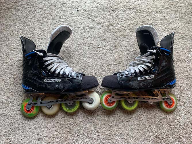 Bauer 1N Skates Converted To Roll