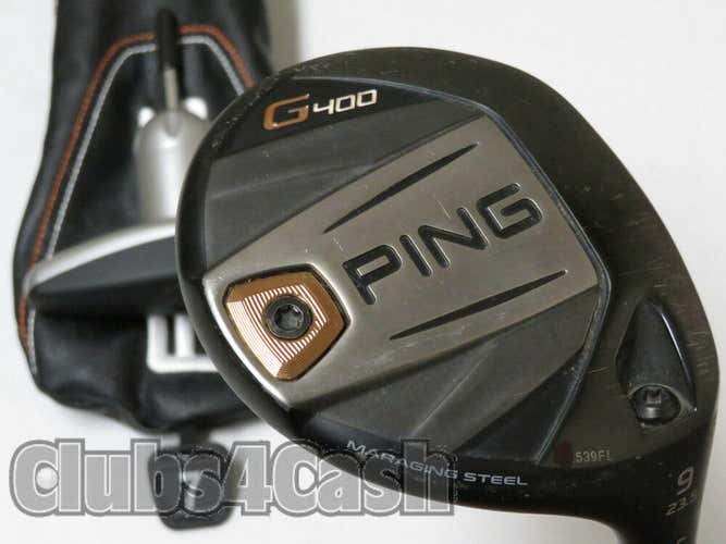 Ping G400 Fairway 23.5* 9 Wood ALTA CB 65 SR-Flex +Cover .. SENIOR  #34755