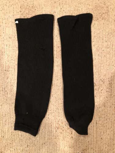 Black Knit Socks 28”