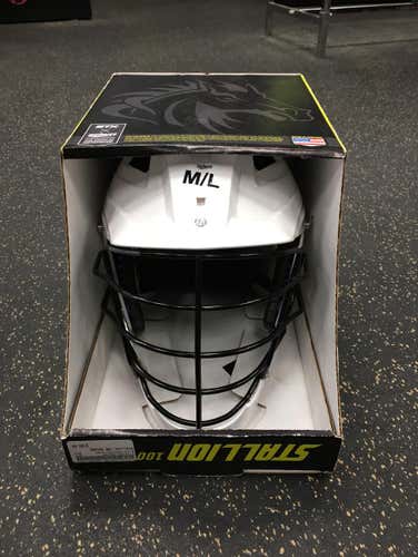 NEW STX Stallion 100 Lacrosse Helmet M/L