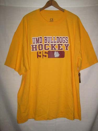 Minnesota Duluth UMD Bulldogs Hockey Shirt men's XXL NWT NEW