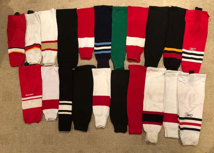 Hockey Sock Lot (Taking Offers)
