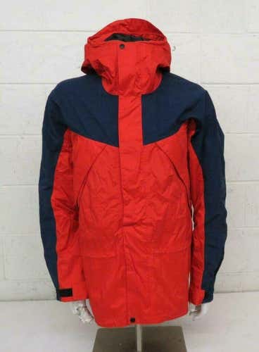 Lowe Alpine High-Quality Red & Blue Waterproof Breathable Shell Jacket Men's M