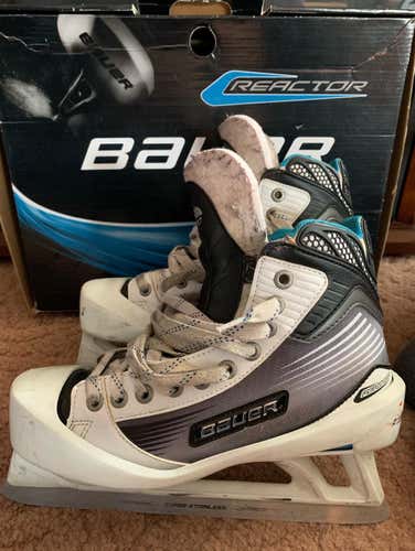 Bauer Reactor 4000 Goalie Skates *Great Condition*