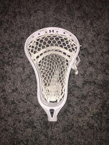 Under Armour Command D strung lacrosse head defense cracked