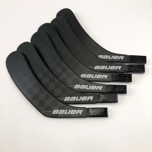 6 Pack - Brand New Left Handed Bauer Replacement Blade - P91 Curve - Tapered