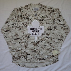 Brand New Toronto Maple Leafs Camoflage Jersey