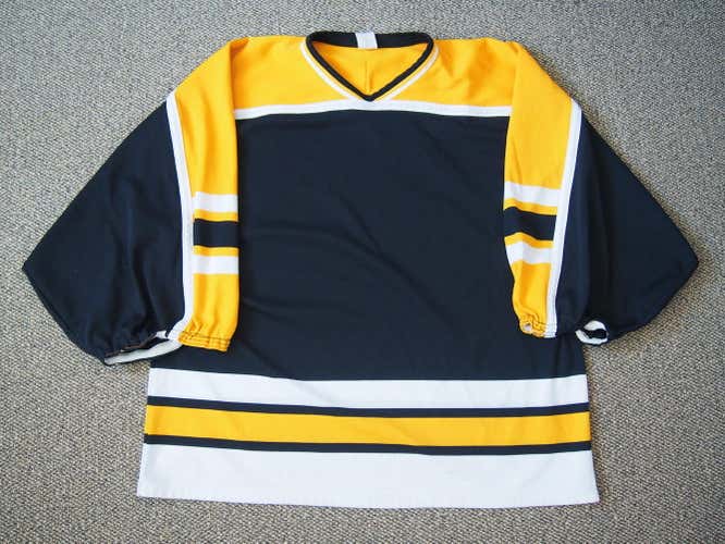 Athletic Knit Goalie Jersey 4XL Black/Yellow