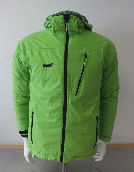 Marker Neon Green & Black Plaid 3-in-1 Jacket System Juniors Size 16 GREAT LOOK