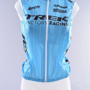 Pro Trek Factory Racing Team Santini Light Wind Vest Women's XS Cycling Bike