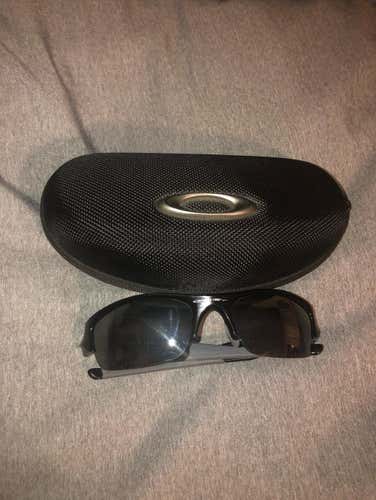 Used Oakley Flack Jacket Black/Gray