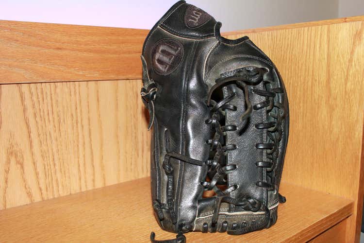 Used Gunmetal Outfield Glove FSOT