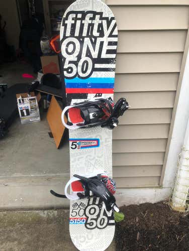5150 Snowboard With Bindings